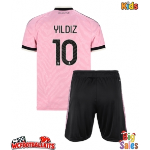 Juventus Kenan Yildiz #10 Replica Away Stadium Kit for Kids 2026-27 Short Sleeve (+ pants)